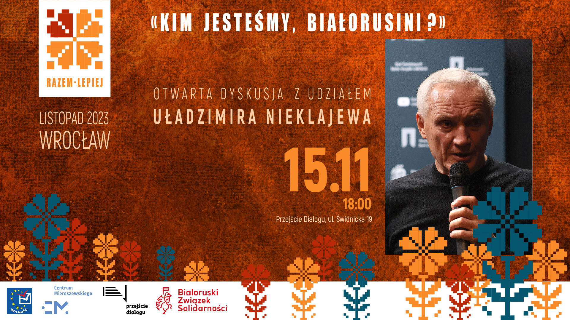 Zaproszenie na otwarte dyskusji po XI festiwalu Niezależnej Białoruskiej Kultury w Przejście Dialogu!