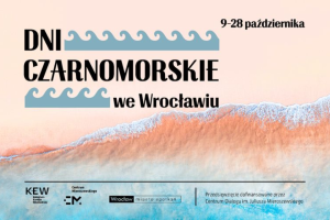 Grafika promująca festiwal "Dni czarnomorskie" w Przejściu Dialogu