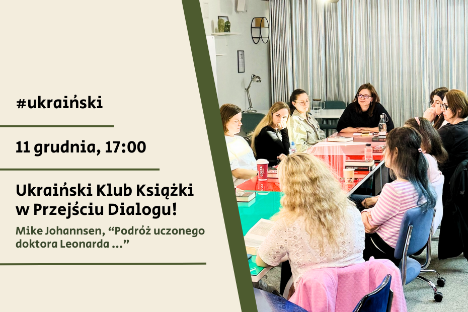 Ukraiński klub książki w Przejściu Dialogu.